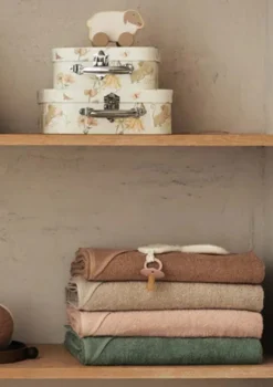 Kapuzenhandtuch Nougat 75 x 75 cm