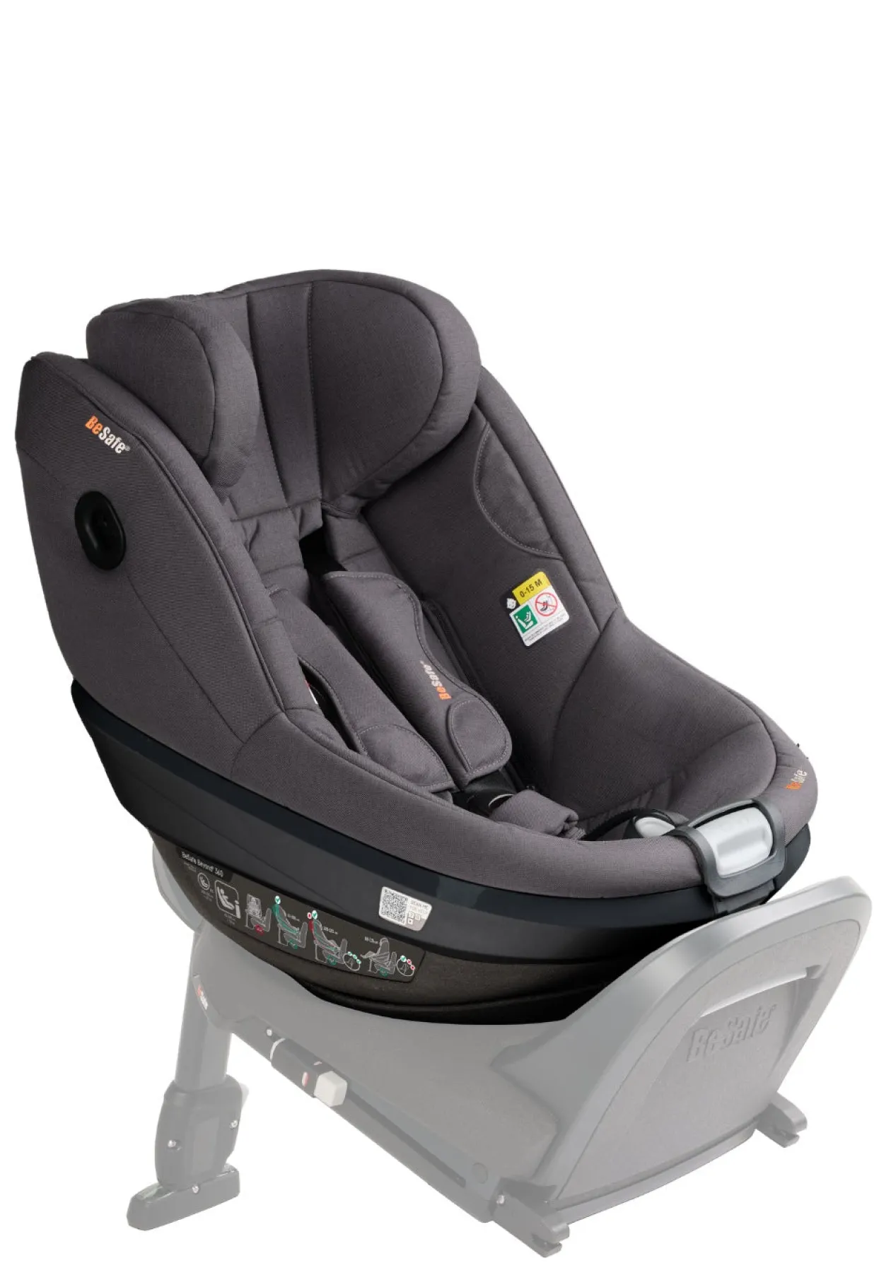 Kindersitz 'Beyond2 360' Dark Grey Mélange