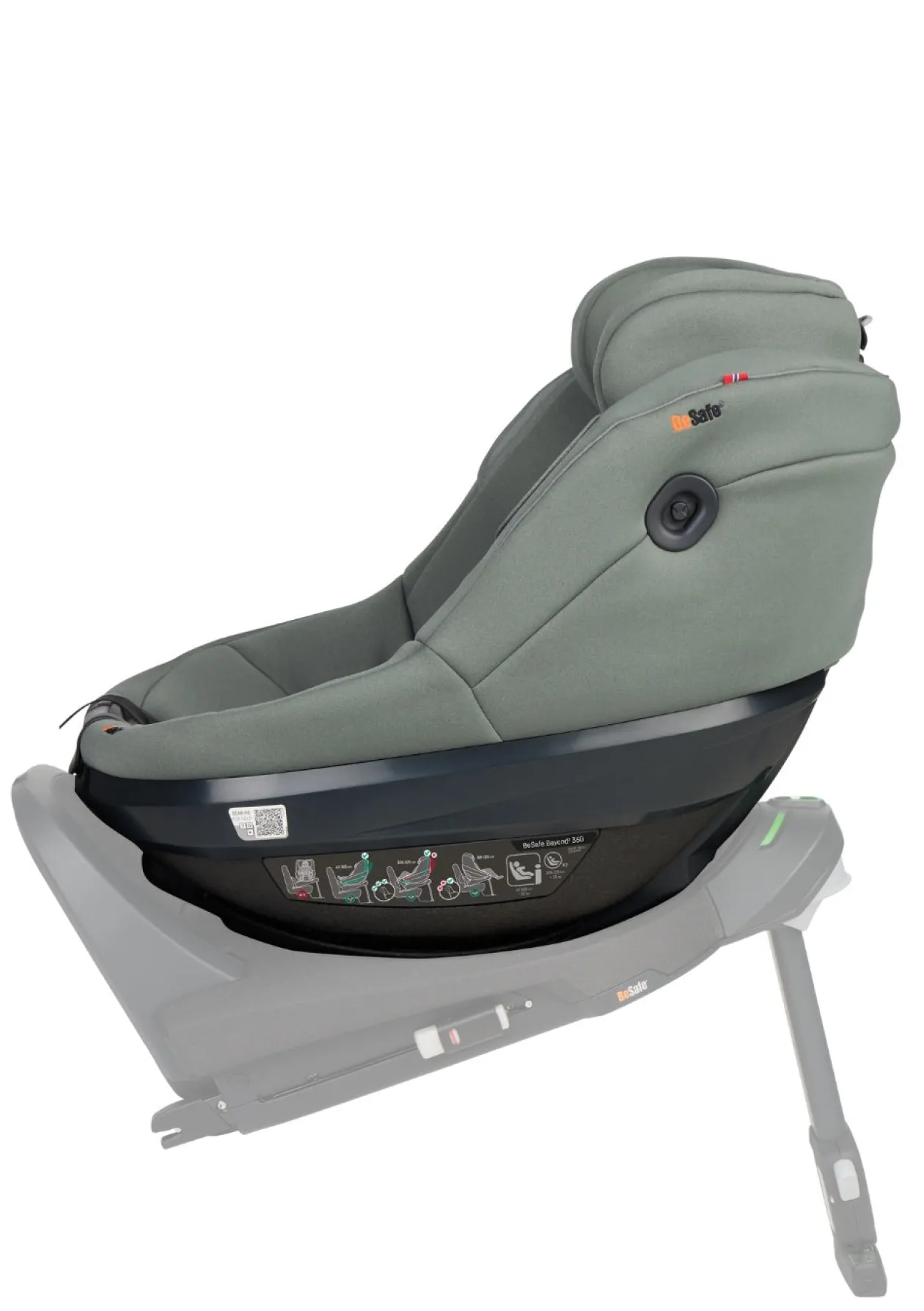 Kindersitz 'Beyond2 360' Meadow Green SoftBreeze