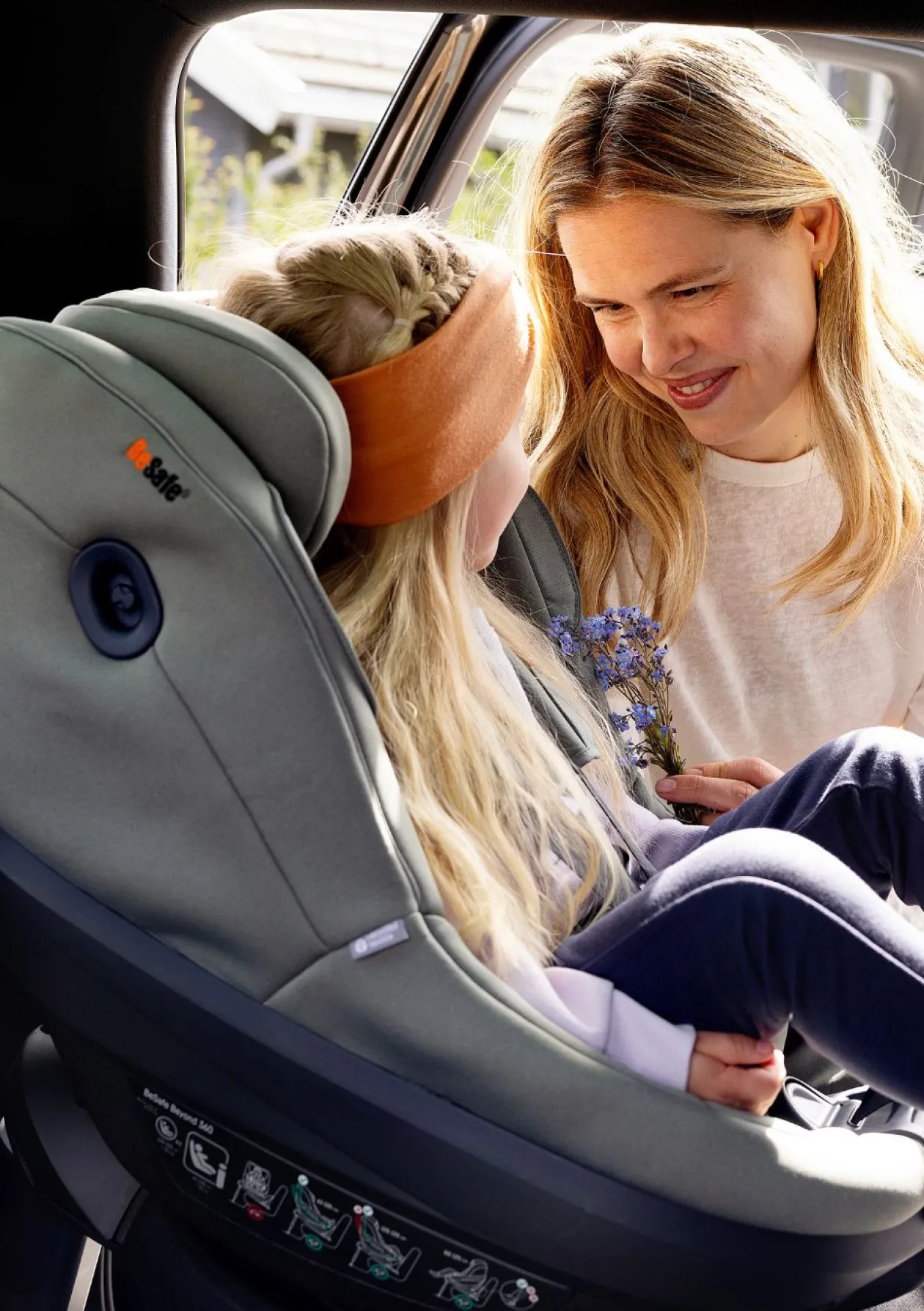 Kindersitz 'Beyond2 360' Meadow Green SoftBreeze