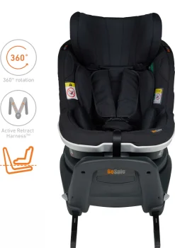Kindersitz 'iZi Turn i-Size' Fresh Black Cab