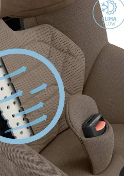 Kindersitz 'Mica 360 Pro' Authentic Truffle