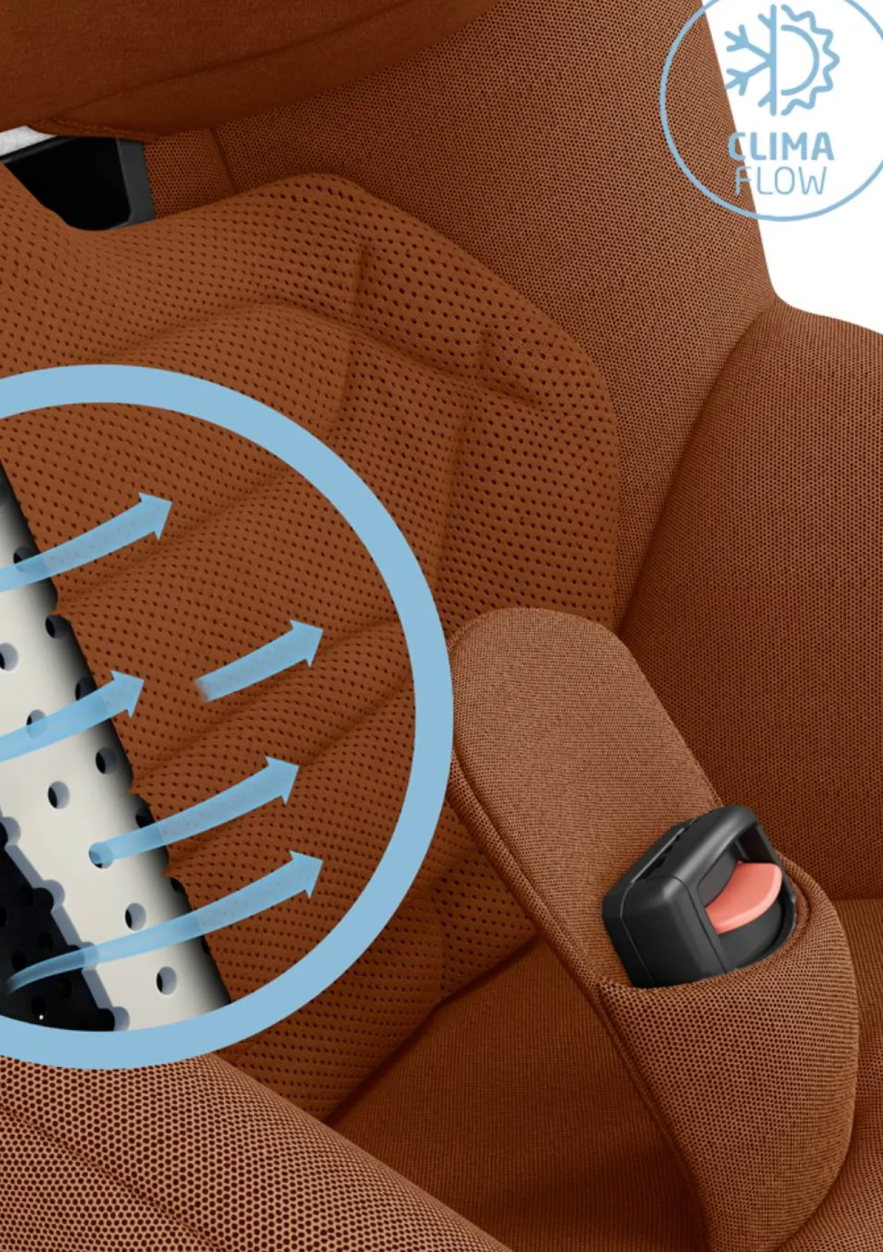 Kindersitz 'Pearl 360 Pro' Authentic Terra