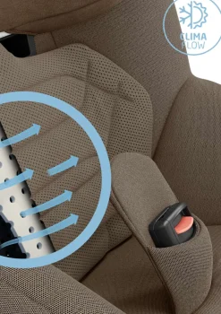 Kindersitz 'Pearl 360 Pro' Authentic Truffle