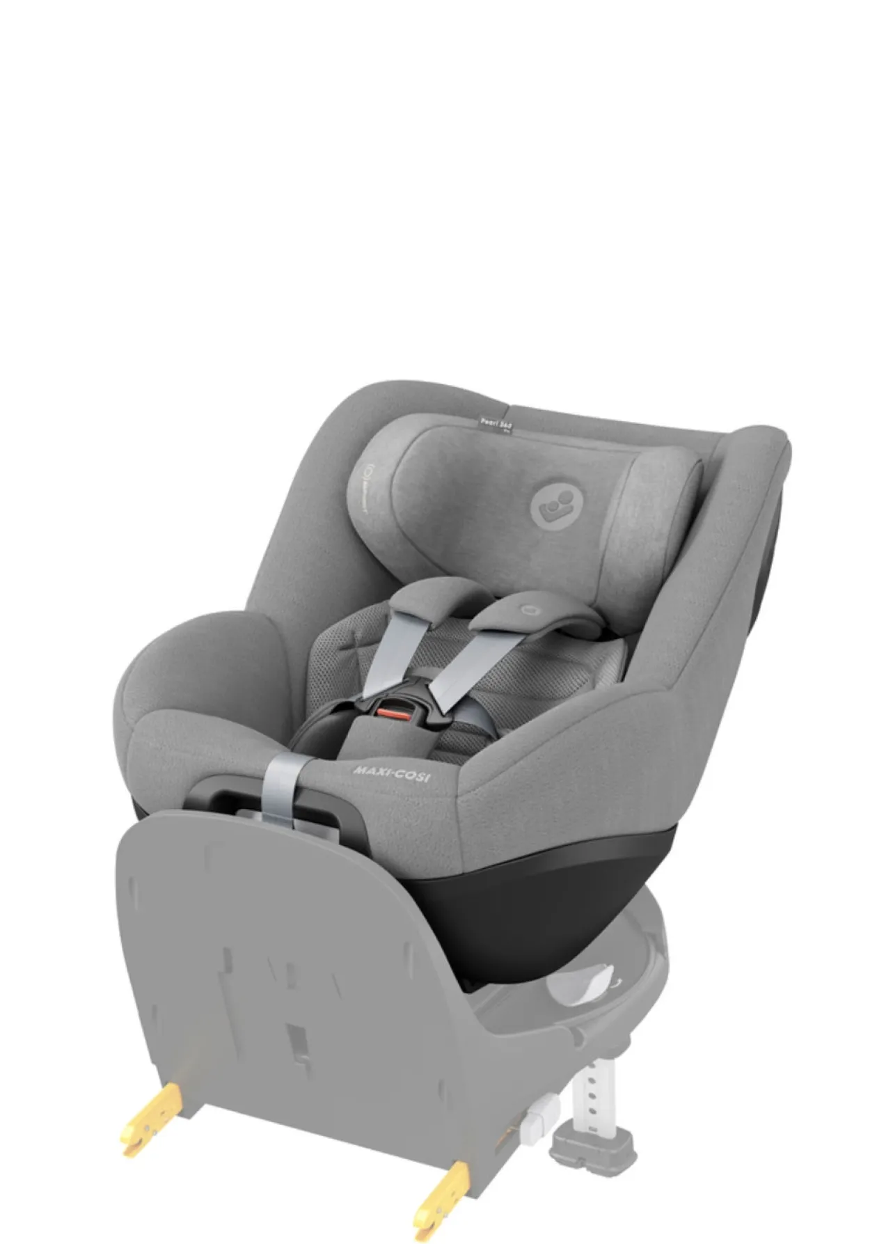 Kindersitz 'Pearl 360 Pro' Authentic Grey
