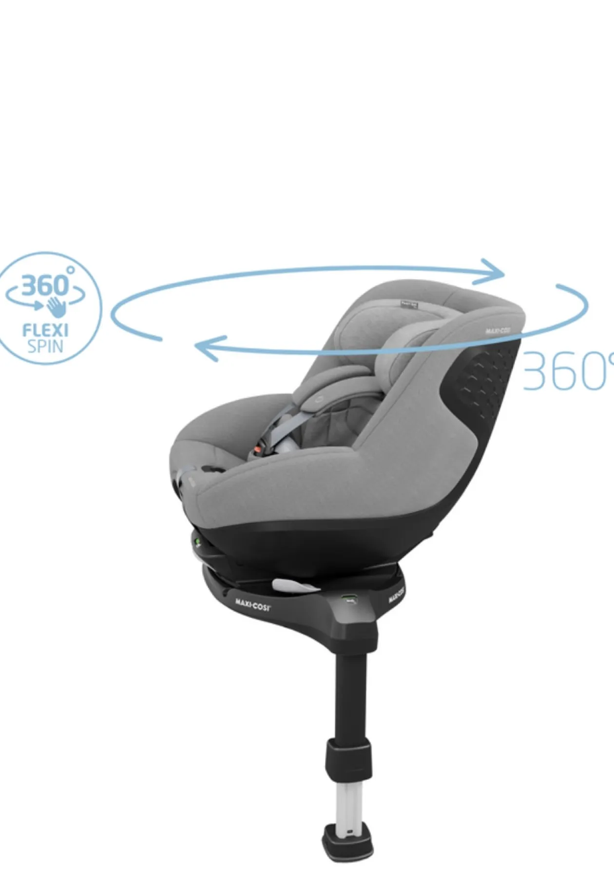 Kindersitz 'Pearl 360 Pro' Authentic Grey