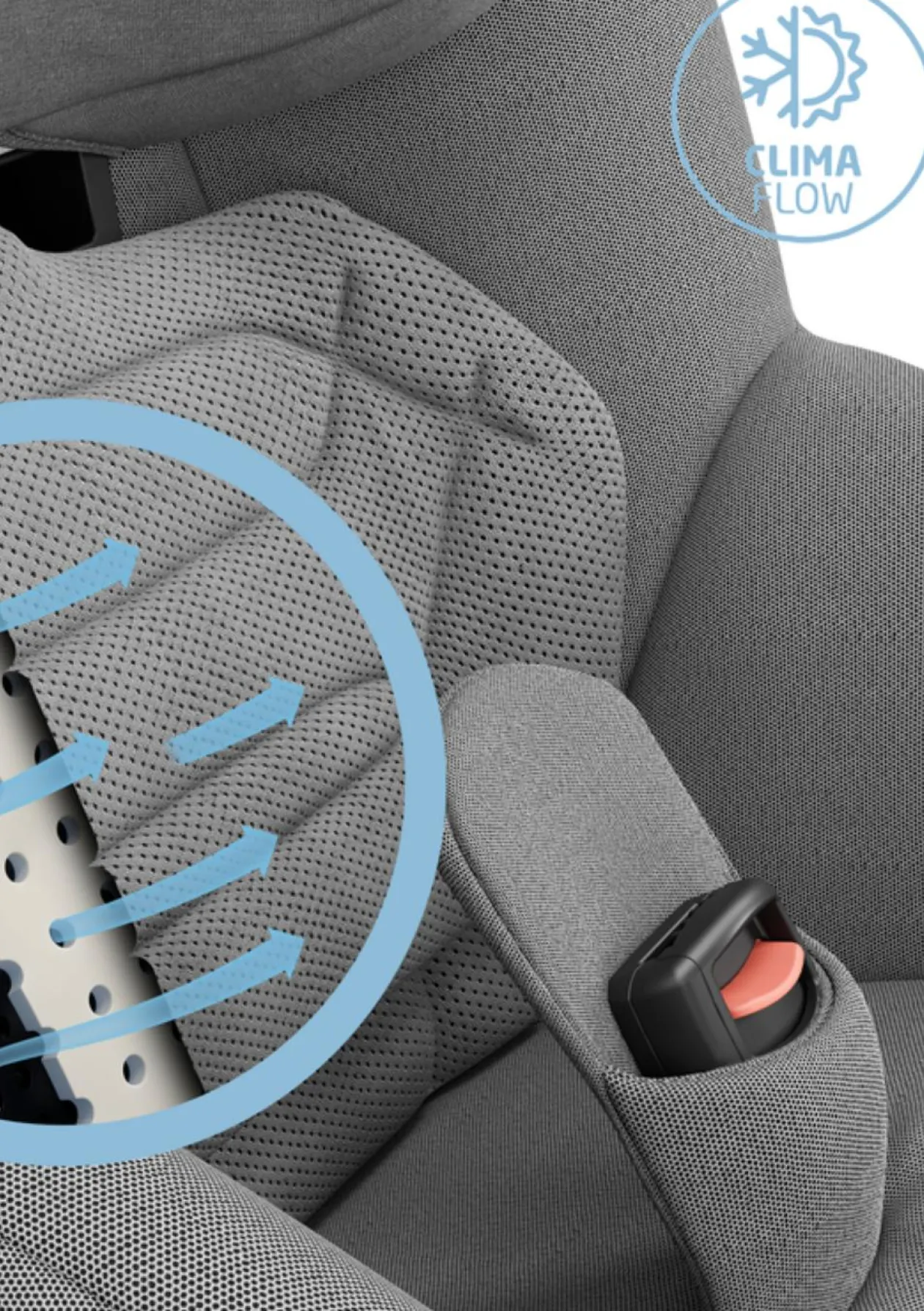 Kindersitz 'Pearl 360 Pro' Authentic Grey