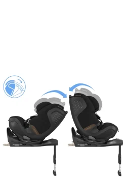 Kindersitz 'Pearl XL Slide Pro' Authentic Black