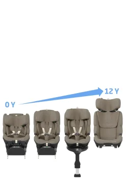 Kindersitz 'Pearl XL Slide Pro' Authentic Truffle