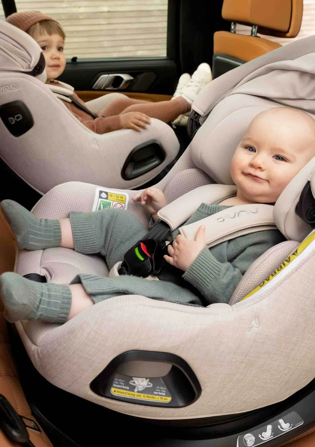 Kindersitz 'PRUU aire i-Size' Caviar