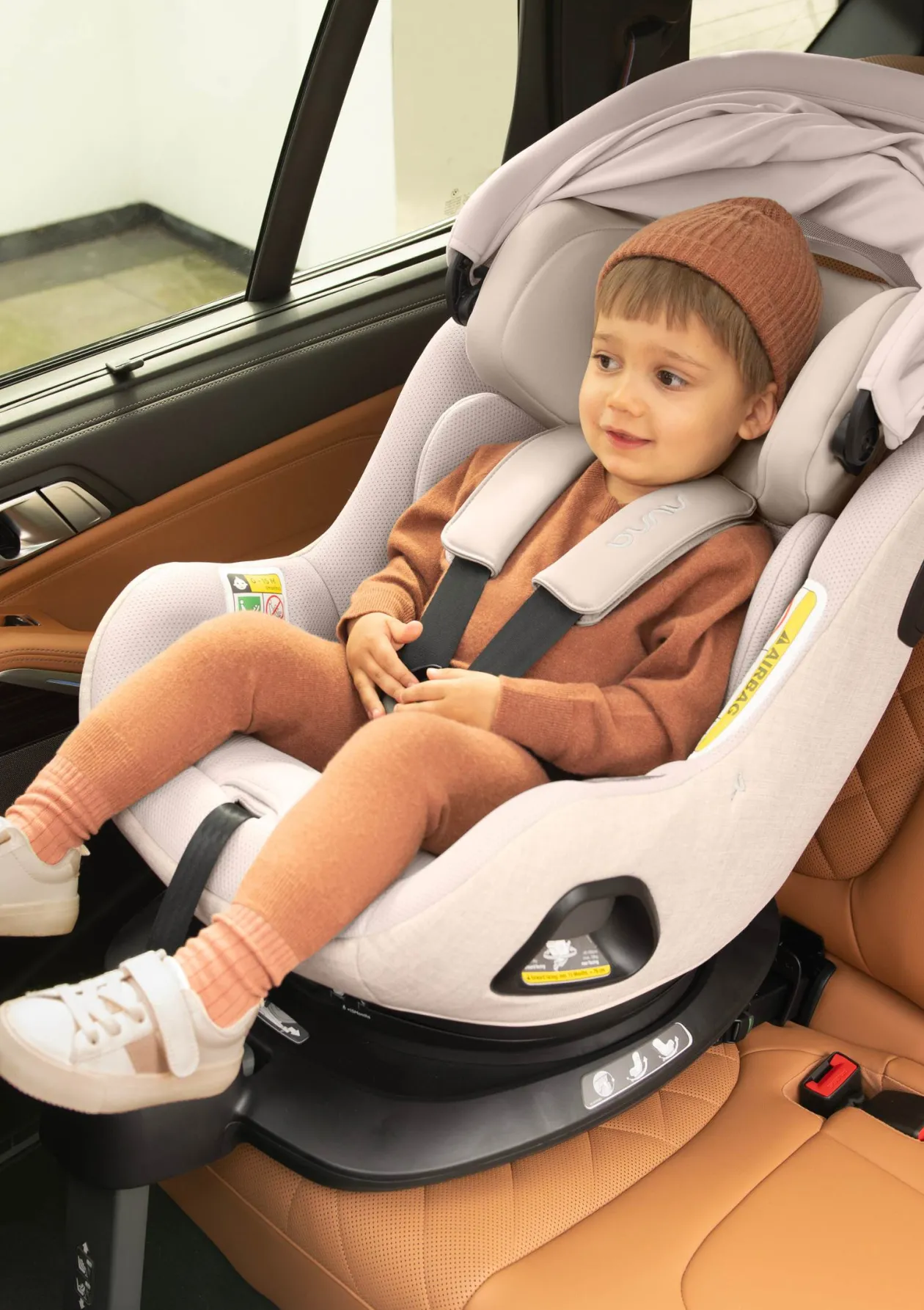 Kindersitz 'PRUU aire i-Size' Caviar