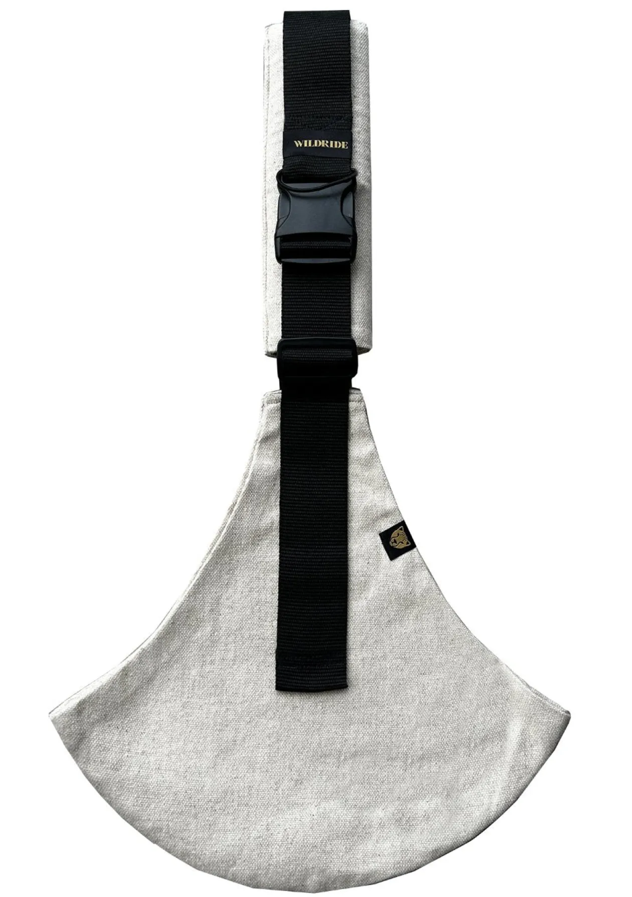 Kindertrage Leinen Sand