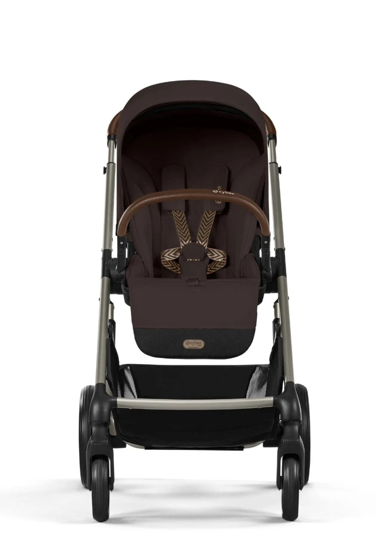 Kinderwagen 'Balios S LUX' Taupe / Chocolate Brown