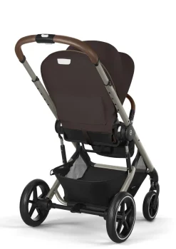 Kinderwagen 'Balios S LUX' Taupe / Chocolate Brown