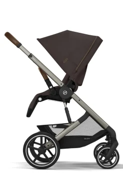 Kinderwagen 'Balios S LUX' Taupe / Chocolate Brown