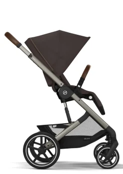 Kinderwagen 'Balios S LUX' Taupe / Chocolate Brown