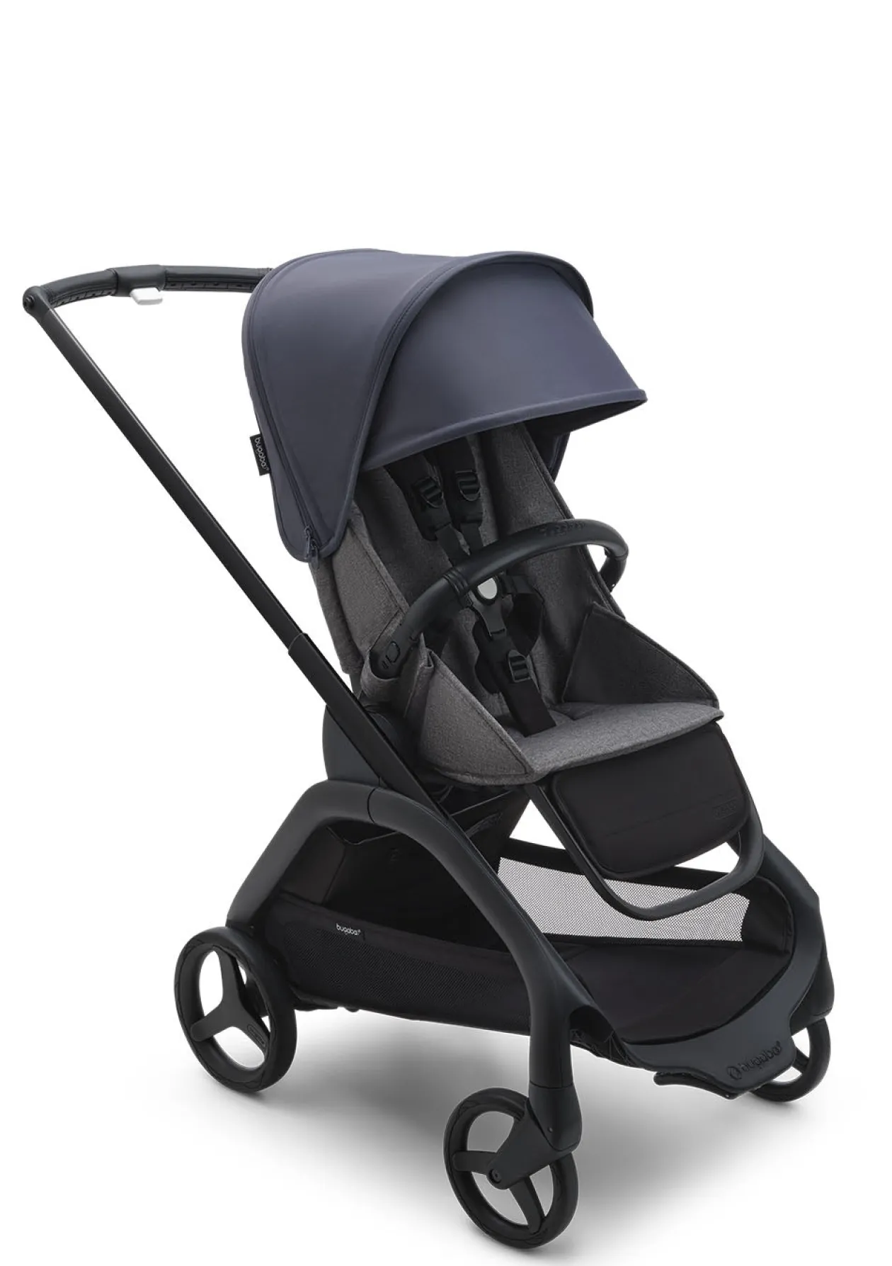 Kinderwagen 'Dragonfly – Styled by you' Schwarz / Grau Meliert