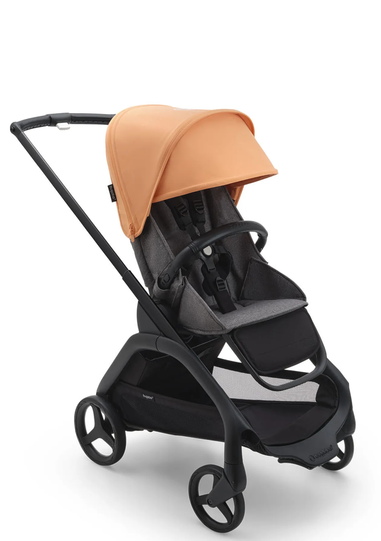 Kinderwagen 'Dragonfly – Styled by you' Schwarz / Grau Meliert