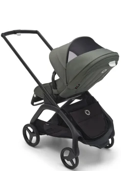 Kinderwagen 'Dragonfly' Schwarz / Waldgrün