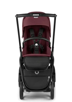 Kinderwagen 'Dragonfly' Schwarz / Dark Cherry