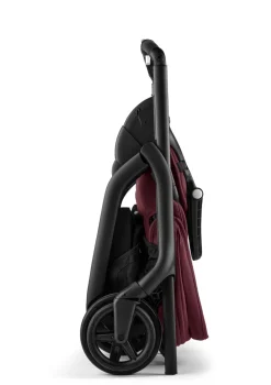 Kinderwagen 'Dragonfly' Schwarz / Dark Cherry