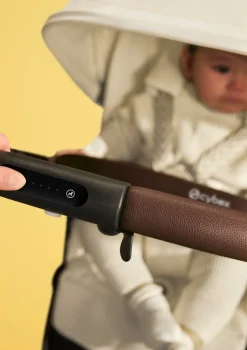 Kinderwagen 'e-Gazelle S' Taupe / Almond Beige