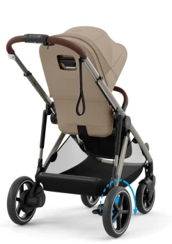 Kinderwagen 'e-Gazelle S' Taupe / Almond Beige
