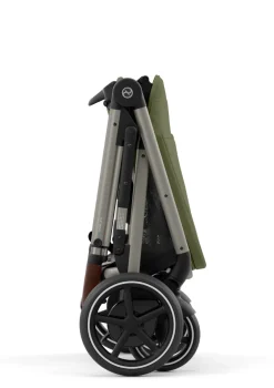 Kinderwagen 'e-Gazelle S' Taupe / Moss Green