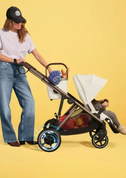 Kinderwagen 'e-Gazelle S' Taupe / Moss Green