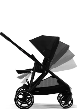 Kinderwagen 'Gazelle S' Black / Moon Black