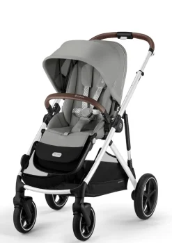 Kinderwagen 'Gazelle S' Silver / Stone Grey