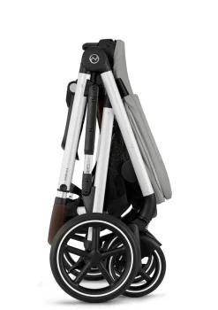 Kinderwagen 'Gazelle S' Silver / Stone Grey