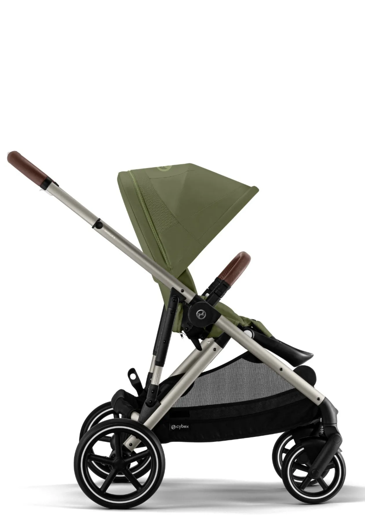 Kinderwagen 'Gazelle S' Taupe / Moss Green