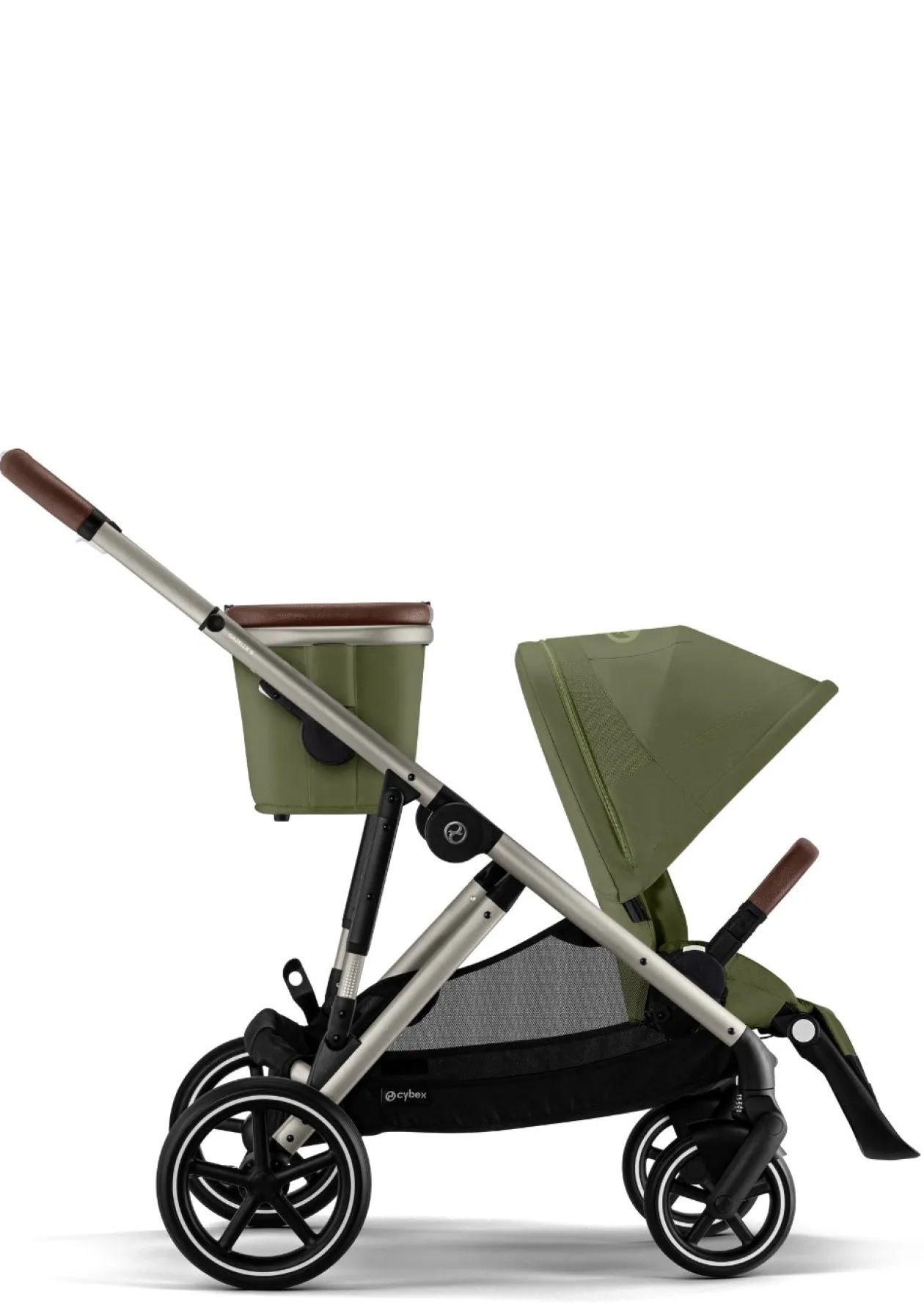 Kinderwagen 'Gazelle S' Taupe / Moss Green