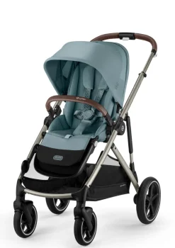 Kinderwagen 'Gazelle S' Taupe / Stormy Blue