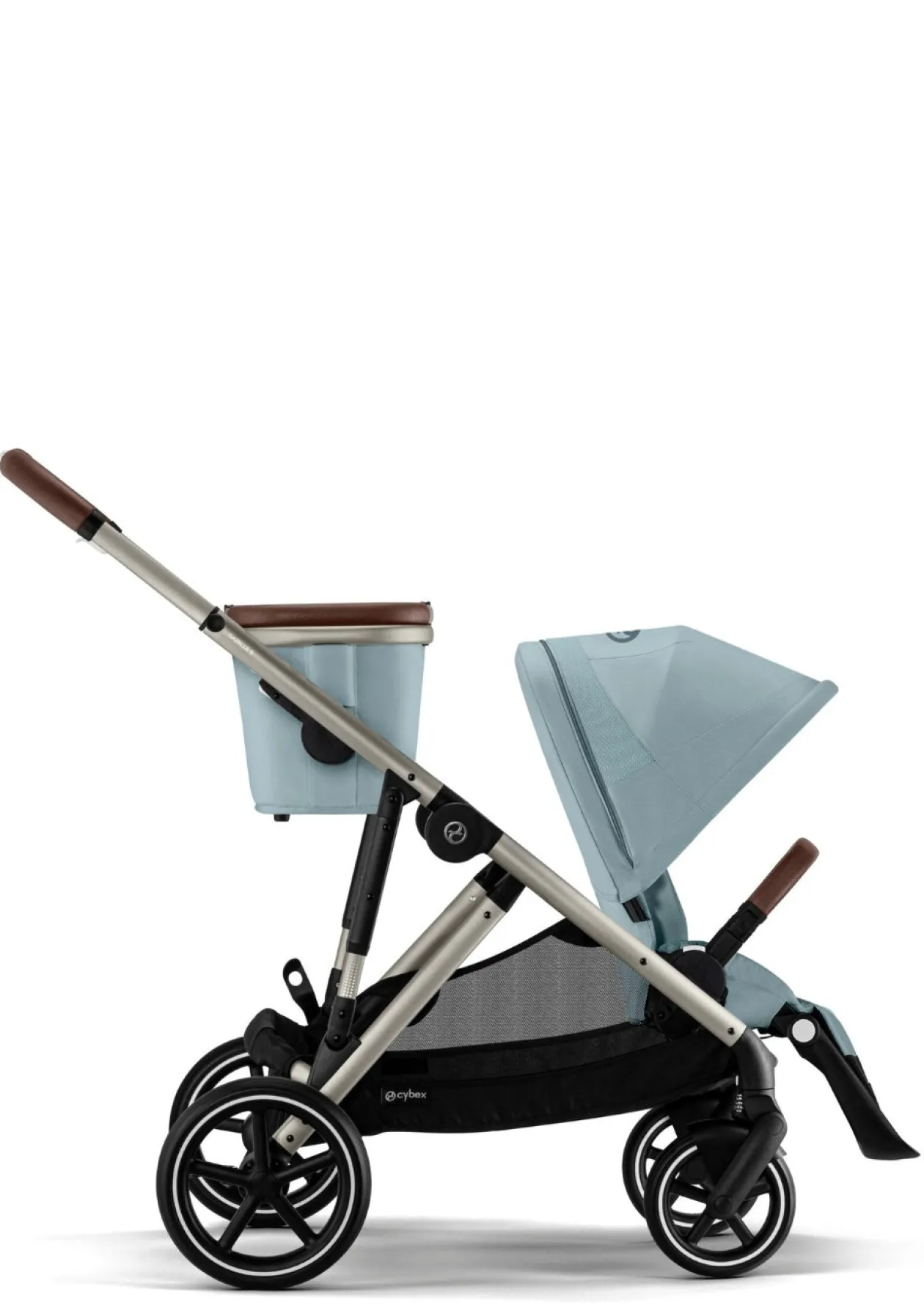 Kinderwagen 'Gazelle S' Taupe / Stormy Blue