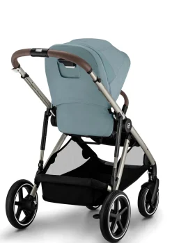 Kinderwagen 'Gazelle S' Taupe / Sky Blue