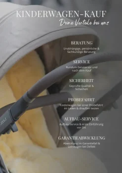 Kinderwagen 'Hub2' Hazel Brown