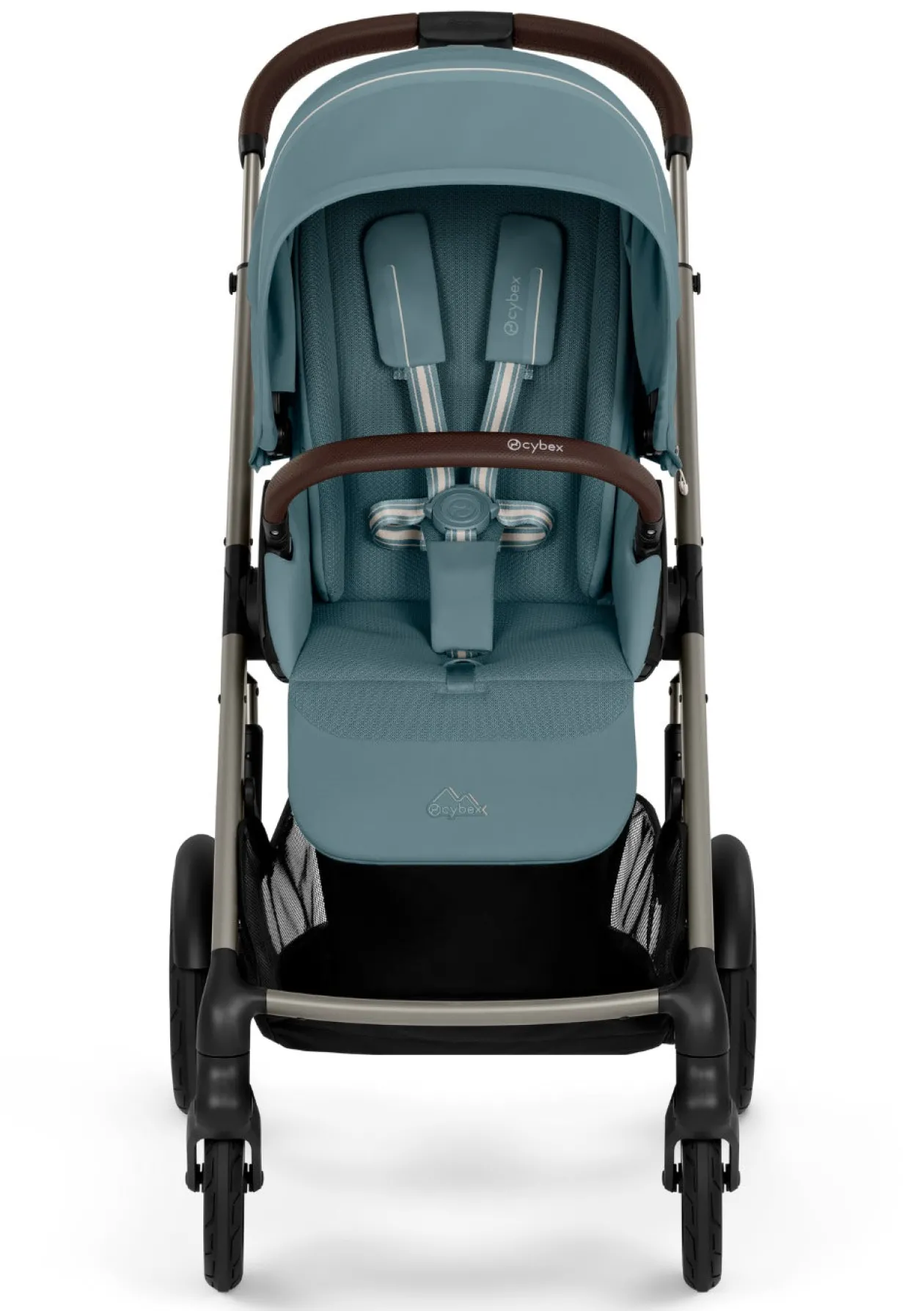Kinderwagen 'Talos S Lux' Taupe / Stormy Blue