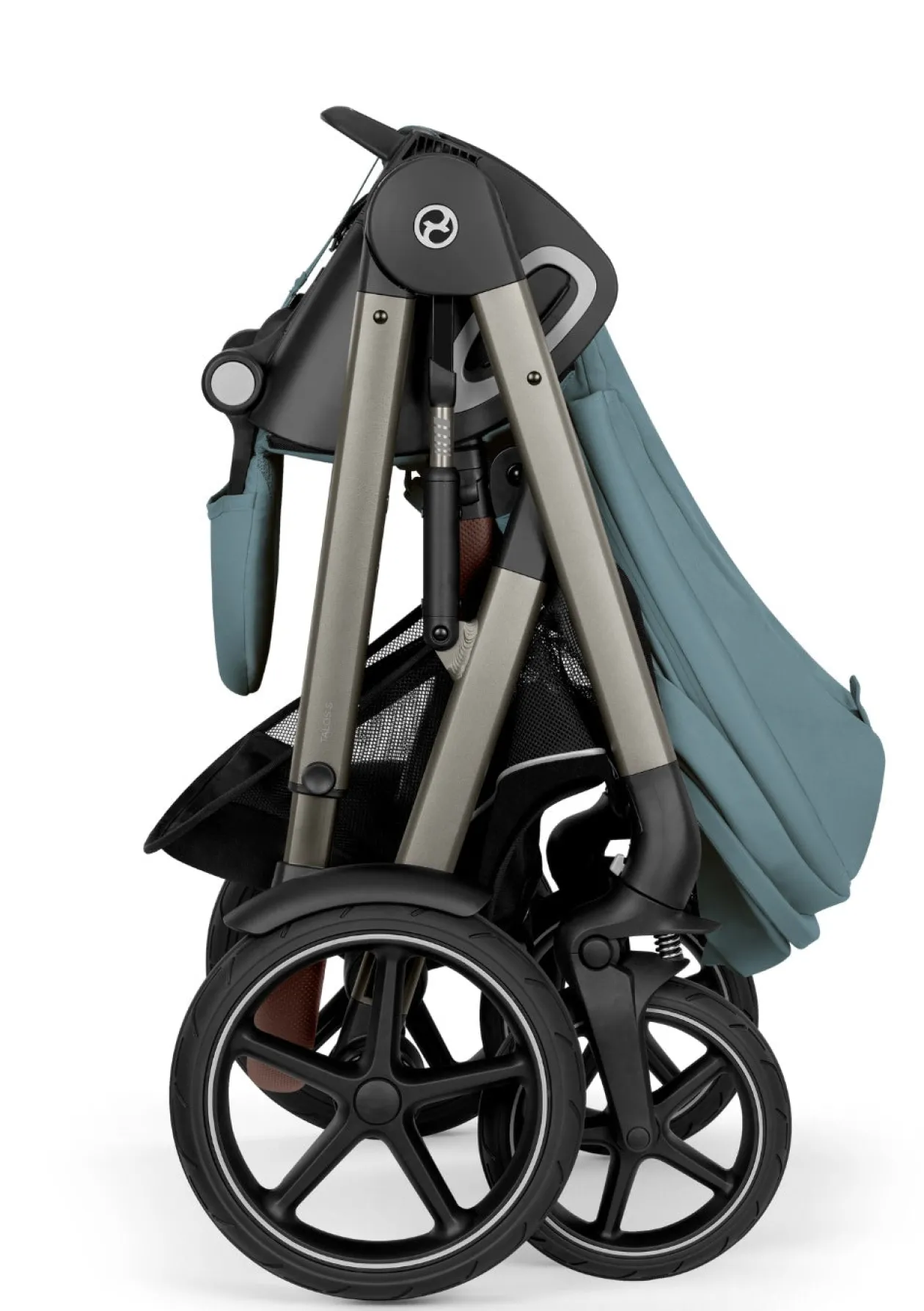 Kinderwagen 'Talos S Lux' Taupe / Stormy Blue