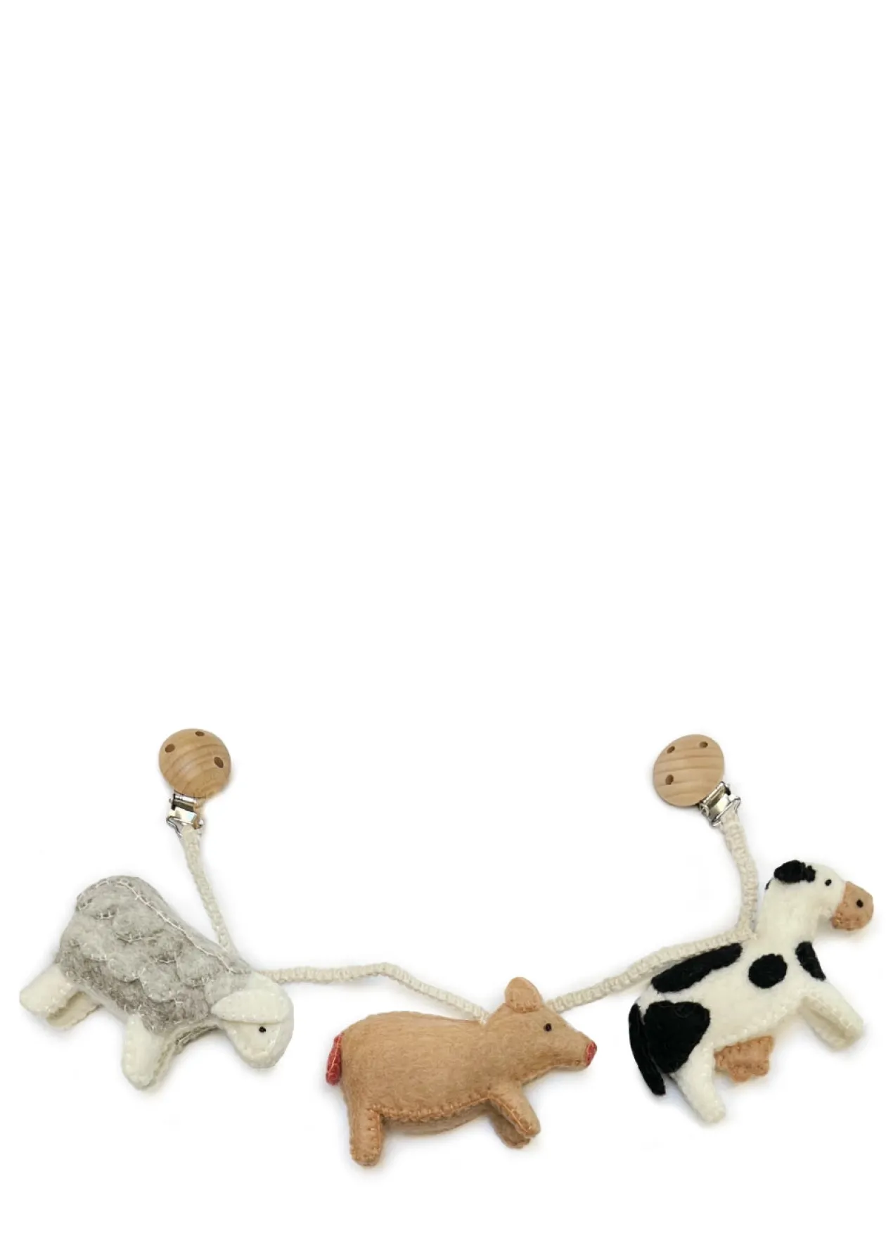 Kinderwagenkette 'Farm Animals'