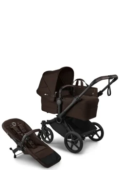 Kinderwagen-Set 'Donkey 6 Mono' Cocoa Brown