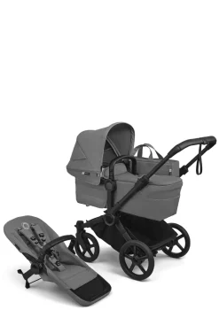 Kinderwagen-Set 'Donkey 6 Mono' Moon Grey