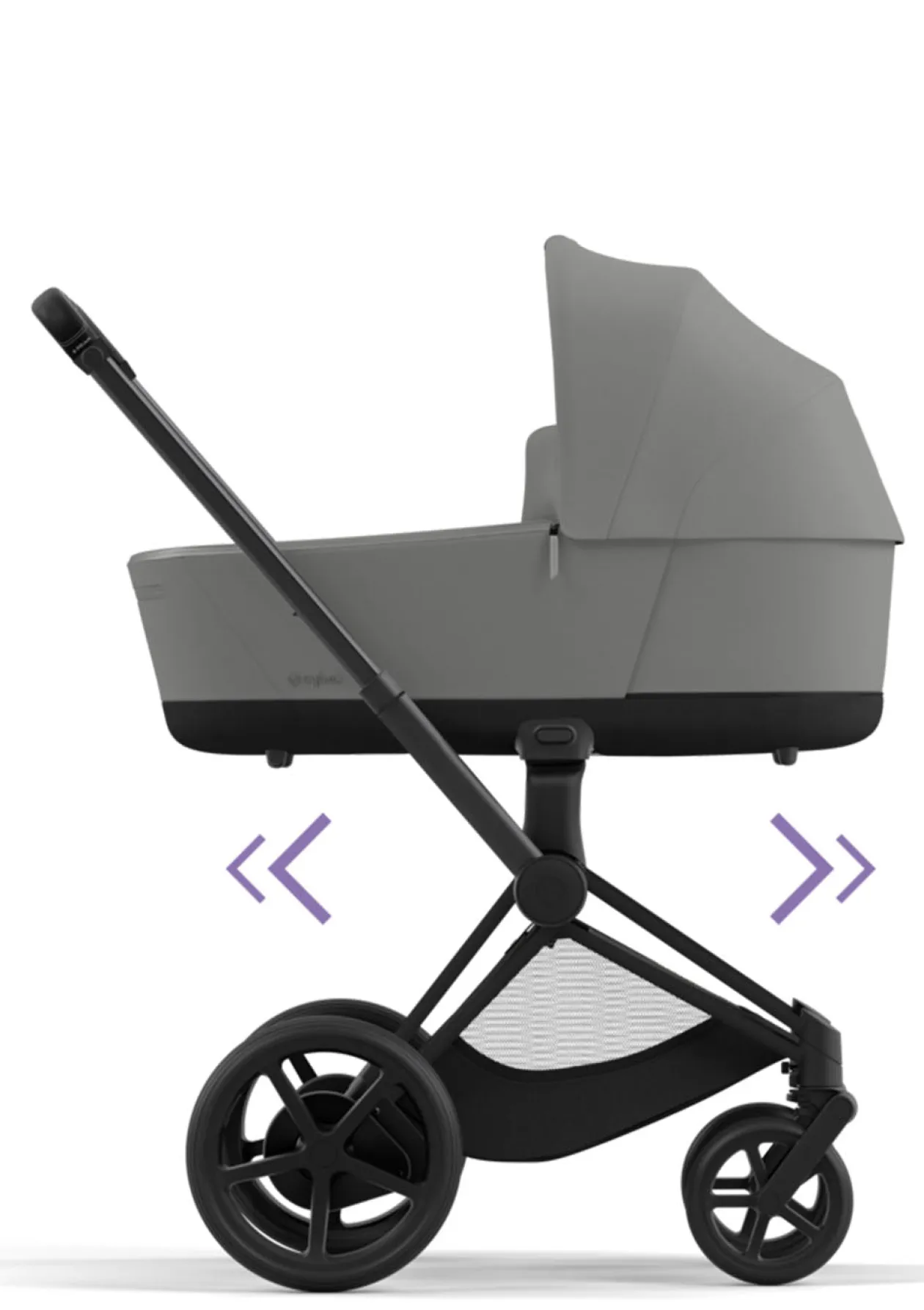 Kinderwagen-Set 'e-Priam' (2025) Mirage Grey