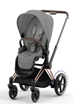 Kinderwagen-Set 'e-Priam' (2025) Mirage Grey