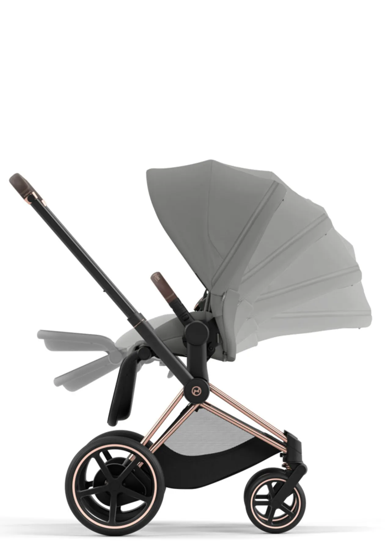 Kinderwagen-Set 'e-Priam' (2025) Mirage Grey