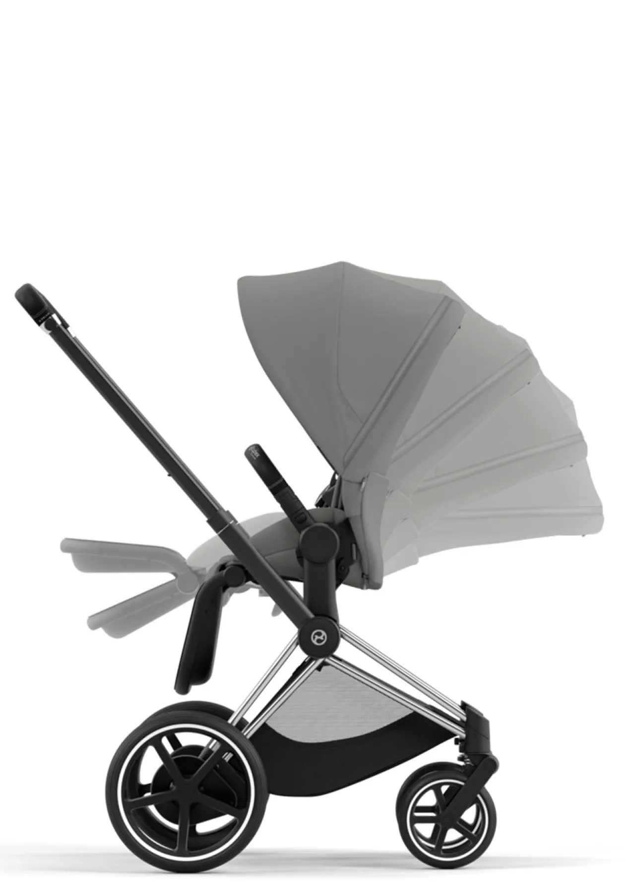 Kinderwagen-Set 'e-Priam' (2025) Mirage Grey