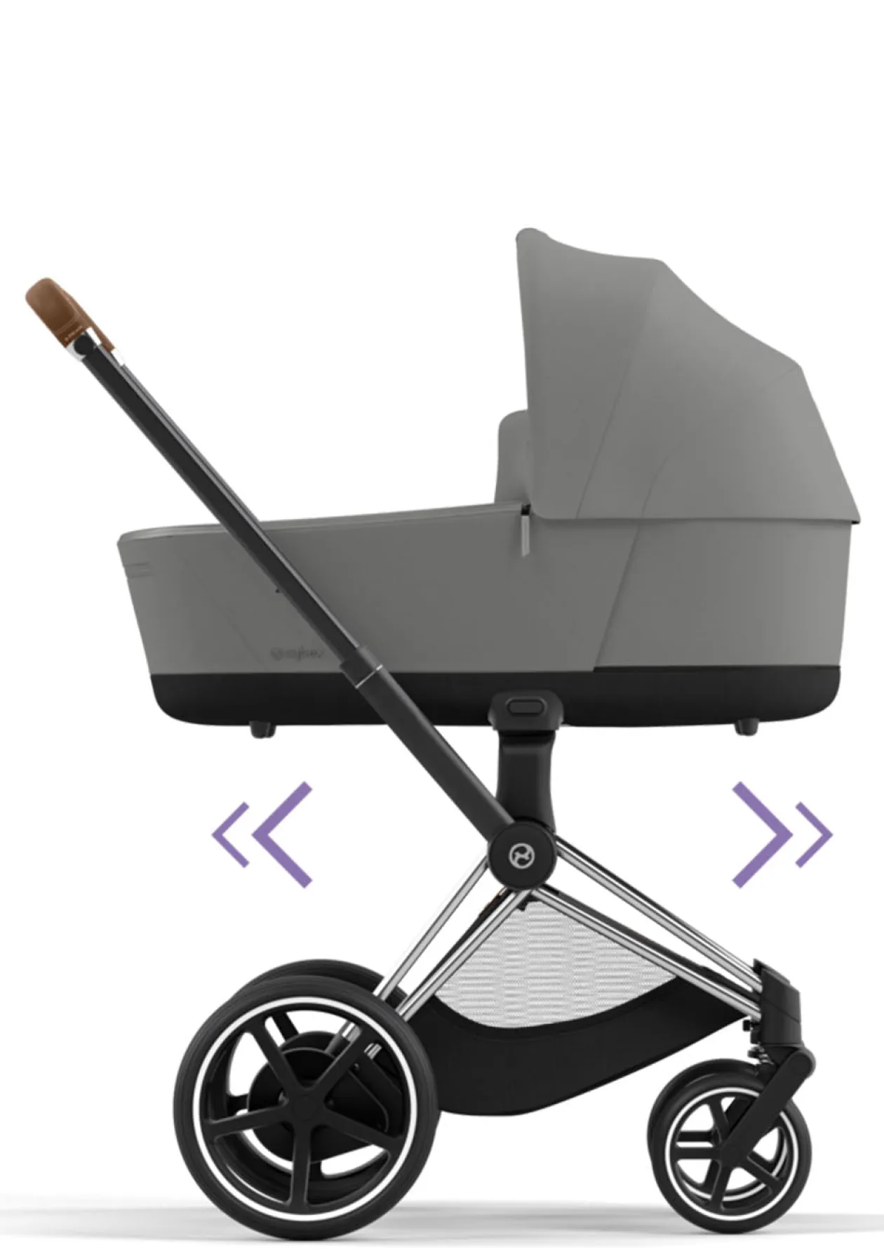 Kinderwagen-Set 'e-Priam' (2025) Mirage Grey