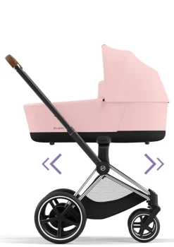 Kinderwagen-Set 'e-Priam' (2025) Peach Pink
