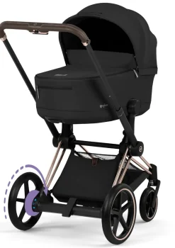 Kinderwagen-Set 'e-Priam Comfort' Sepia Black